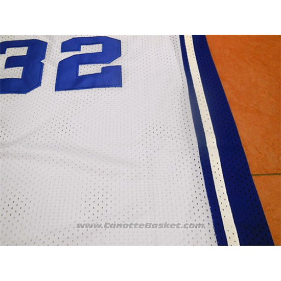 Maglia NCAA Duke Blue Devils Christian Laettner #32 Bianco